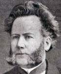 Henrik Johan Ibsen, circa 1865