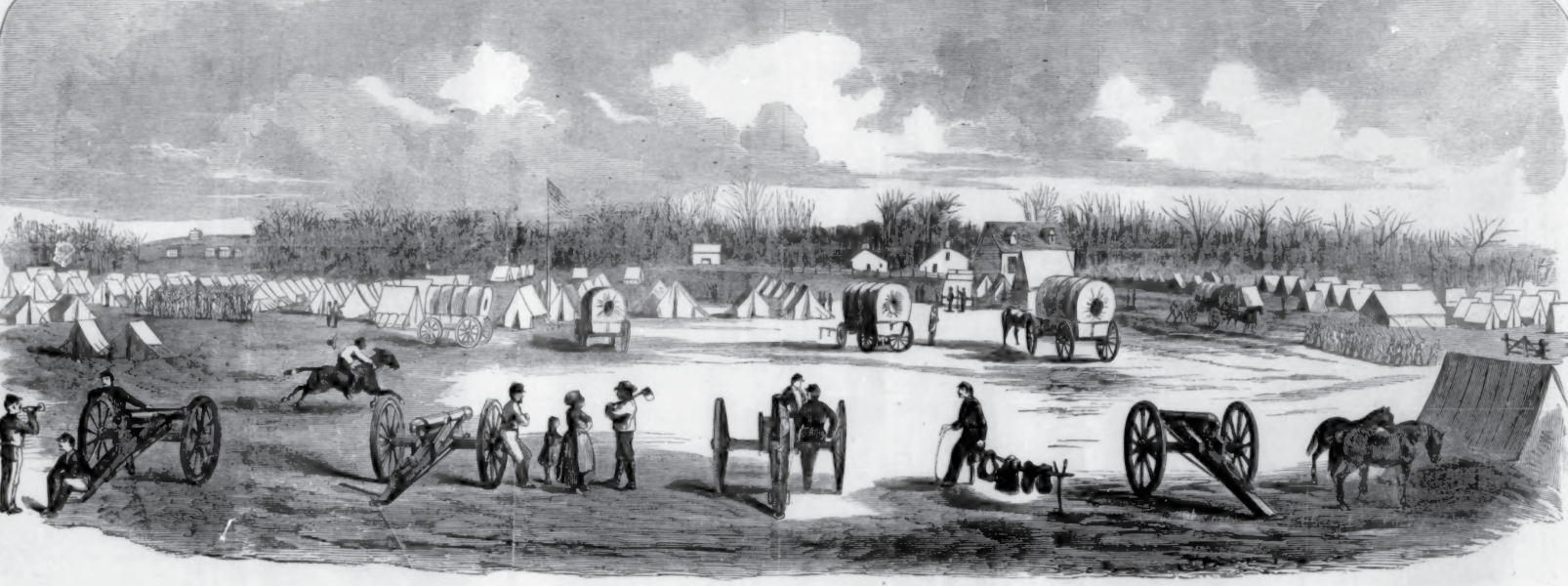 Union camp engraving