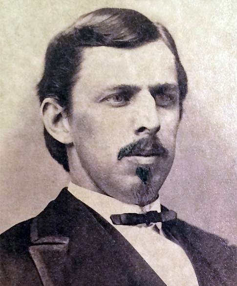 Isaac Collins West, circa 1868