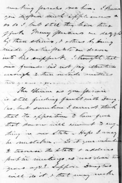 Lyman Trumbull to Abraham Lincoln, July 19, 1858 (Page 2)