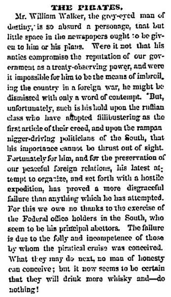 “The Pirates,” Chicago (IL) Press and Tribune, October 10, 1859