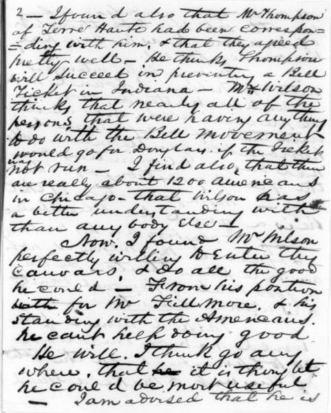 David Davis to Abraham Lincoln, July 24, 1860 (Page 5)
