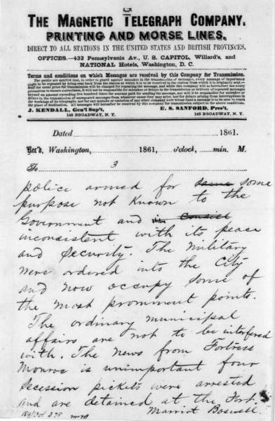 Marriot Boswell to William H. Seward, July 1, 1861 (Page 3)