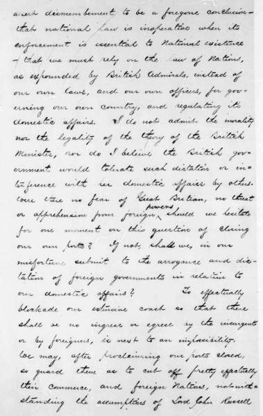 Gideon Welles to Abraham Lincoln, August 5, 1861 (Page 5)