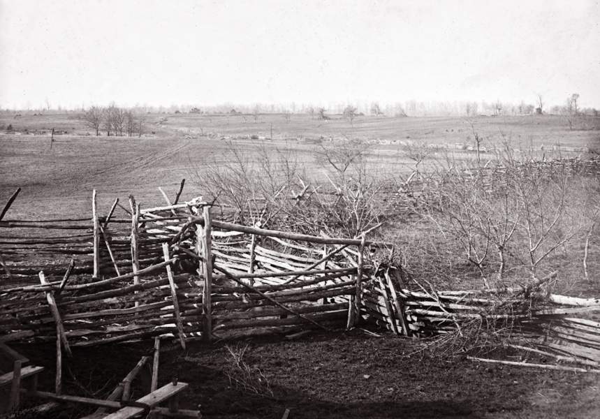 First Bull Run battlefield, photograph