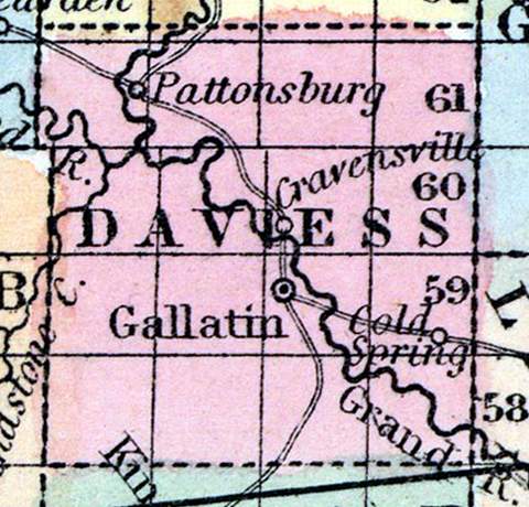 Daviess County, Missouri, 1857