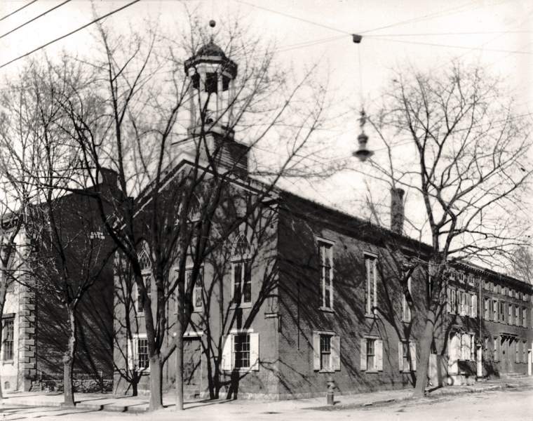 German Lutheran Church, Carlisle, Pennsylvania, circa 1900