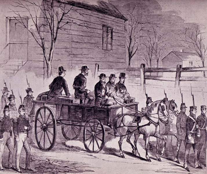 John Brown rides to the Scaffold, December 2, 1859