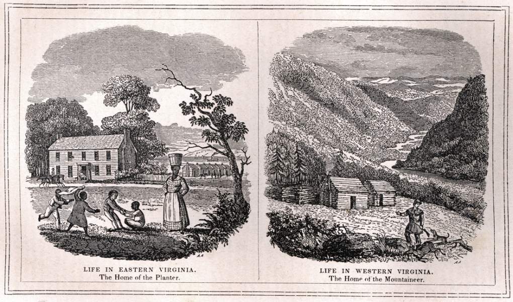 Life in Virginia, circa 1850