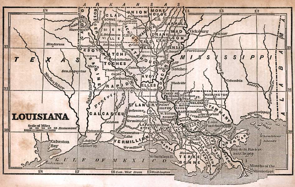 Louisiana, 1853