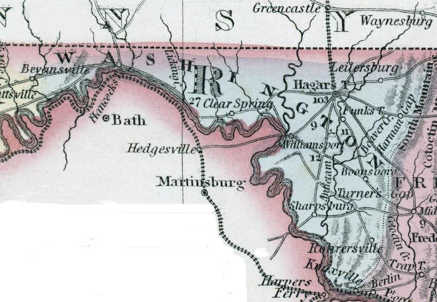 Washington County, Maryland, 1857