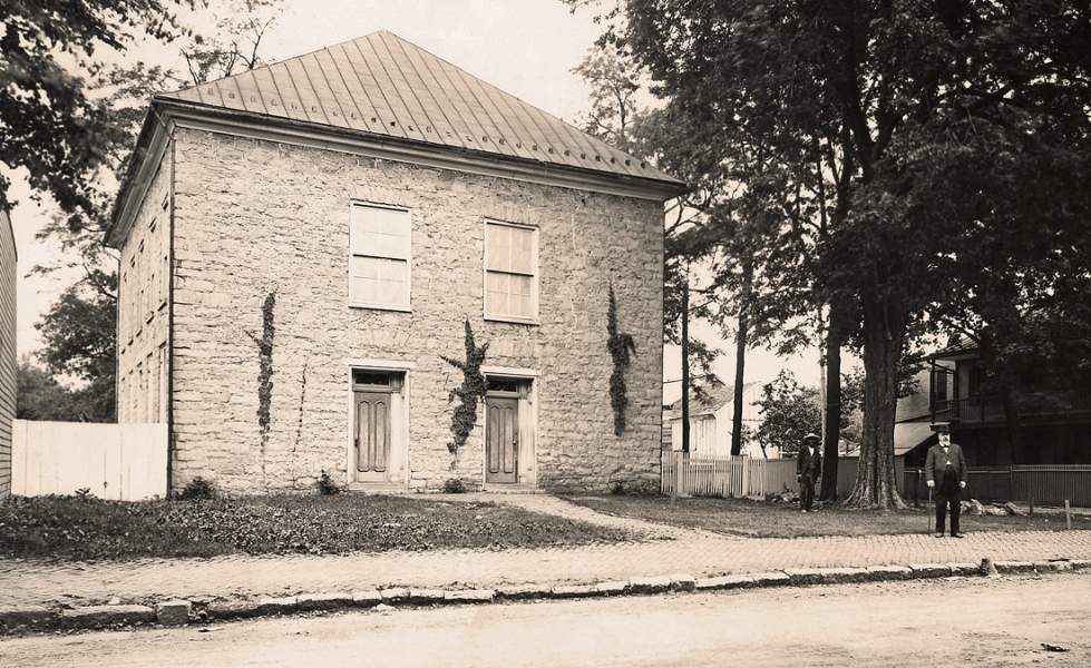 A.M.E. West Street Church, West Street, Carlisle, Pennsylvania, circa 1890