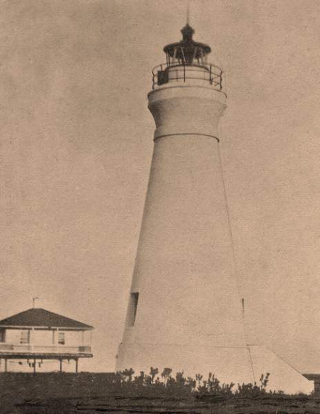 Chandeleur Island Lighthouse, Louisiana, 1856