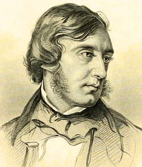 George William Curtis, engraving