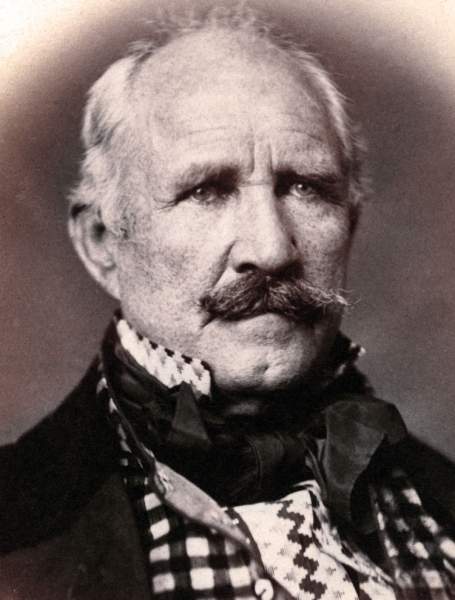 Samuel Houston, 1859, portrait size