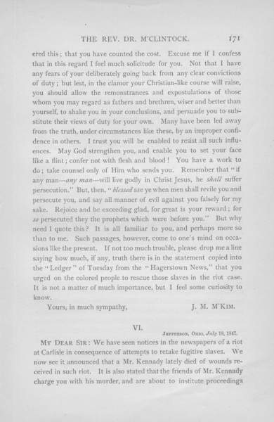 James Miller McKim to John McClintock, June 10, 1847 (Page 2)