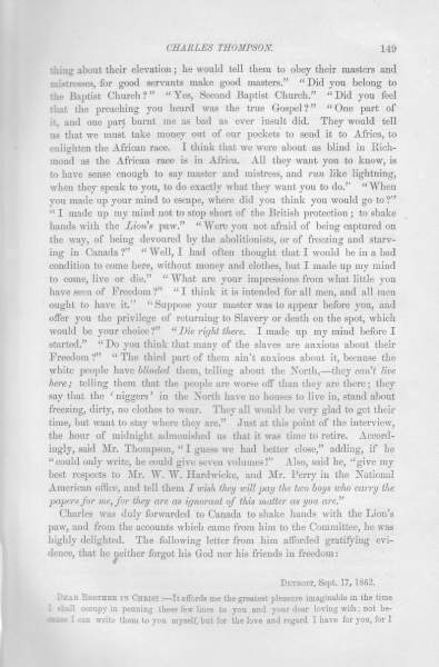 William H. Hardwick to William Still, September 17, 1862 (Page 1)