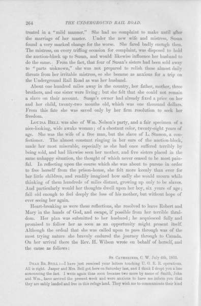 Hiram Wilson to William Still, July 6, 1855 (Page 1)