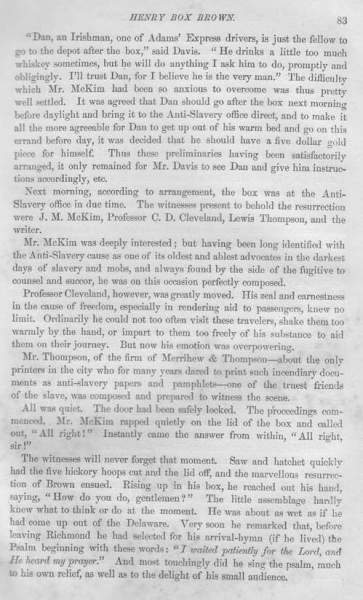 William Still Recalls "Box" Brown's Escape (Page 3)
