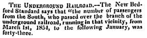 "The Underground Railroad," Charleston (SC) Mercury, January 26, 1855