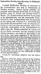 “Opposition Ratification Meeting in Philadelphia,” New York Times, September 16, 1858