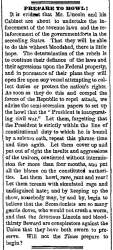 “Prepare to Howl!,” Chicago (IL) Tribune, April 10, 1861