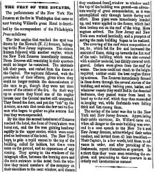 “The Feat of the Zouaves,” Cleveland (OH) Herald, May 11, 1861