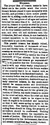 “Treason,” Chicago (IL) Tribune, May 15, 1861