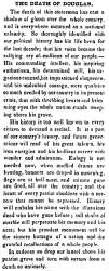 “The Death of Douglas,” Atchison (KS) Freedom’s Champion, June 8,  1861