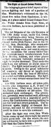 “The Fight at Grand Coteau Prairie,” Cleveland (OH) Herald, November 24, 1863