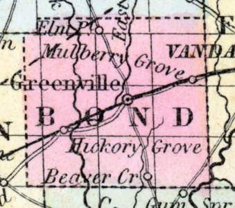 Bond County, Illinois, 1857