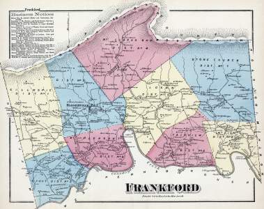 Frankford Township, Cumberland County, Pennsylvania, 1872, zoomable map