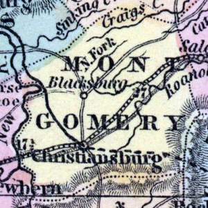 Montgomery County, Virginia, 1857