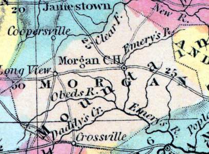 Morgan County, Tennessee, 1857