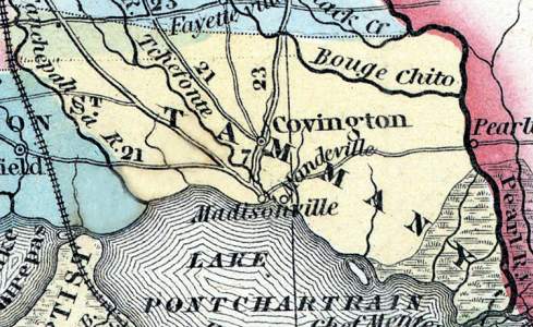 St. Tammany Parish, Louisiana, 1857