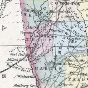 Troup County, Georgia, 1857