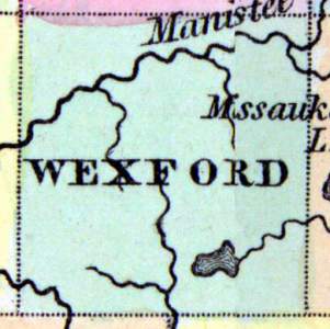 Wexford County, Michigan, 1857