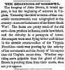 “The Beginning of Sorrows,” Chicago (IL) Press and Tribune, December 5, 1859