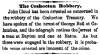 “The Coshocton Robbery,” Cleveland (OH) Herald, January 31, 1859