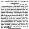 “The Baltimoreans and the Charleston Convention,” New York Herald, March 18, 1860