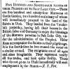 “Five Hundred and Ninety-Four Saints on Their Pilgrimage to Salt Lake City,” Cleveland (OH) Herald, May 7, 1860