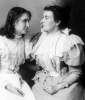 Anne Sullivan (with Helen Keller, left)