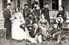 Officers and Ladies, Carlisle Barracks, Carlisle, Pennsylvania, circa April 1861, detail