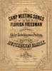 “Camp Meeting Songs of the Florida Freedman,” sheet music cover, 1870