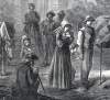"Union Refugees Coming Into The Federal Lines," Harper's Weekly, November 5, 1864, artist's impression, further detail