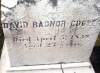 Tombstone of David Radnor Coover, Mechanicsburg, Pennsylvania, 2014