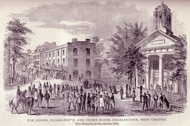 Charles Town Virginia During The Trial Of John Brown October 1859