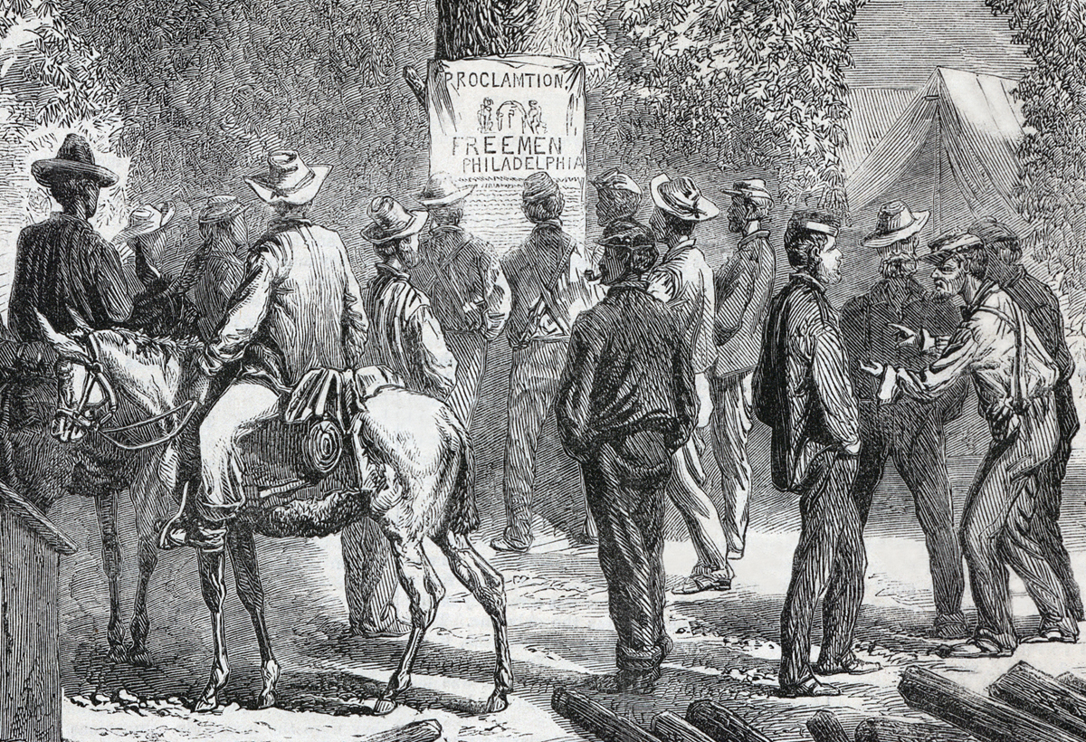 The General Election in the Union Army of the Potomac camps, Virginia ... hq image