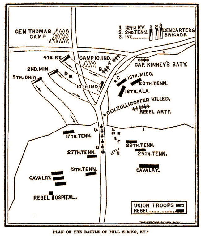 thumbnail image 2 of The Battle Of Mill Springs, Kentucky – Civil War History Book (Arcadia Publishing) 2 of 6