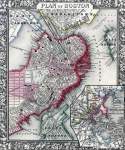 Boston, 1860, zoomable map